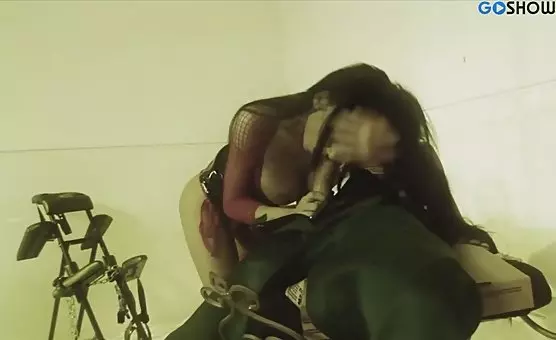 Erotic Food Play Couple with Brunette, Oral Delights